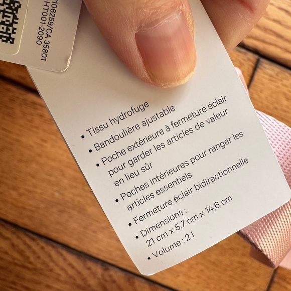 NWT Lululemon Everywhere Belt Bag Large With Long Strap 2L Pink Haze Lightweight - Picture 14 of 14